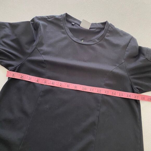 Gymshark Black Oversized Graphic Back T-Shirt Dress Size Medium - Picture 6 of 6